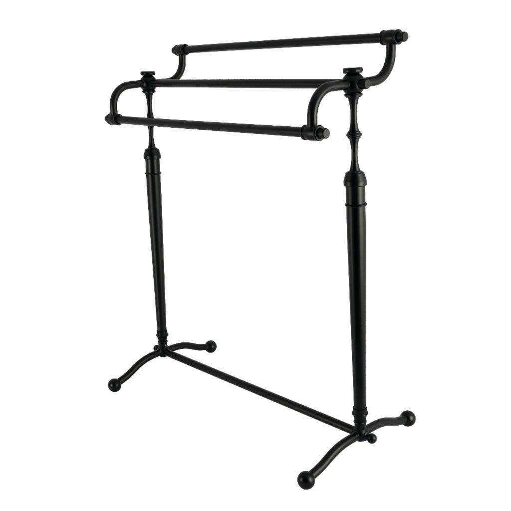 Kingston Brass Warwick 28" Freestanding Pedestal 3-Tier Towel Rack