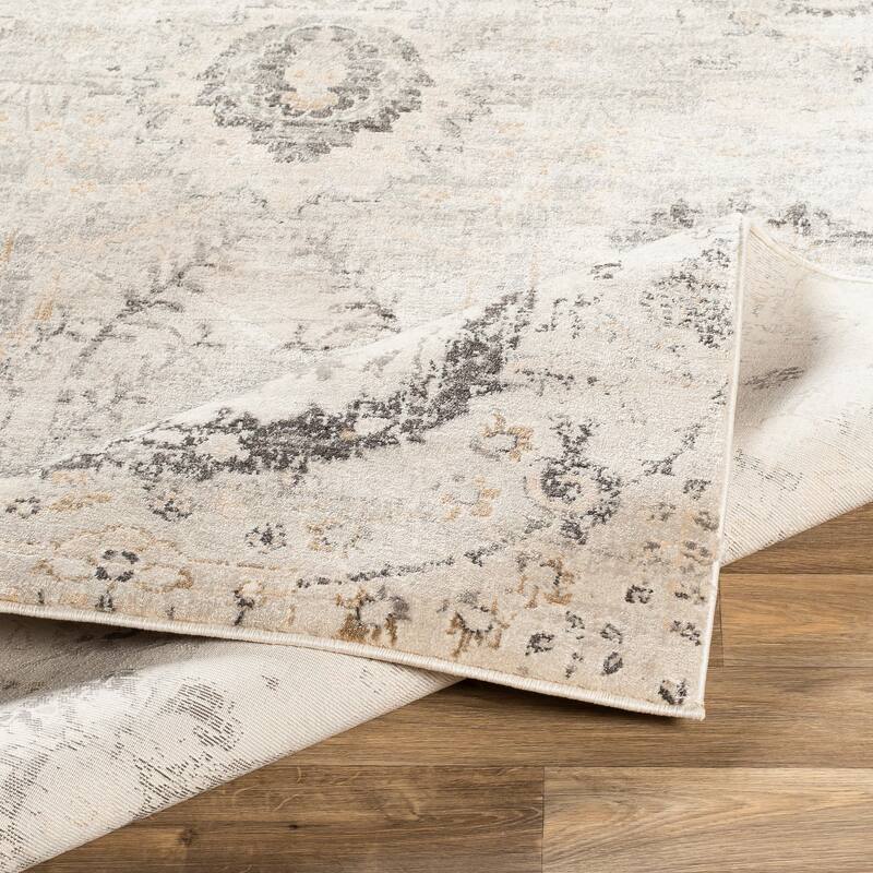 Livabliss Fitz Vintage Floral Area Rug