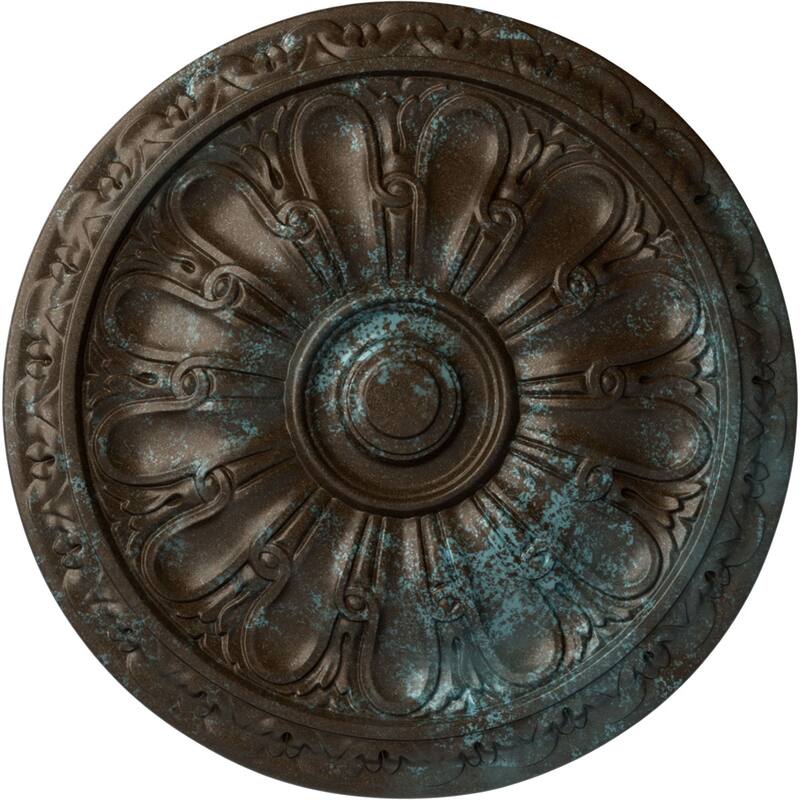 15 3/4"OD x 5/8"P Kirke Ceiling Medallion