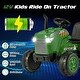 preview thumbnail 17 of 38, Gymax 2-in-1 Electric Toy Car 12V Kids Ride On Tractor w/ Trailer