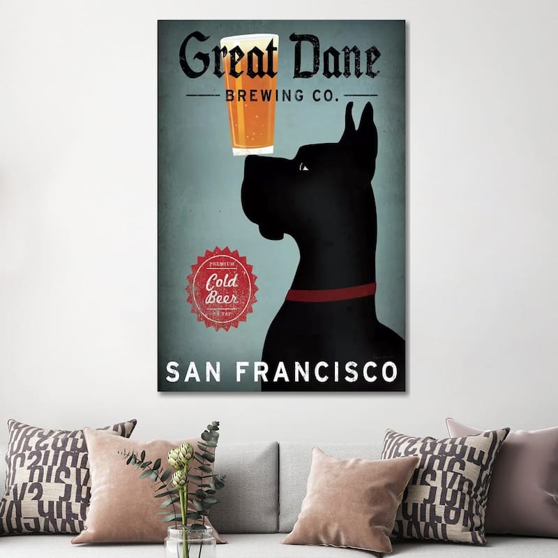 iCanvas "Great Dane Brewing Co." by Ryan Fowler Canvas Print