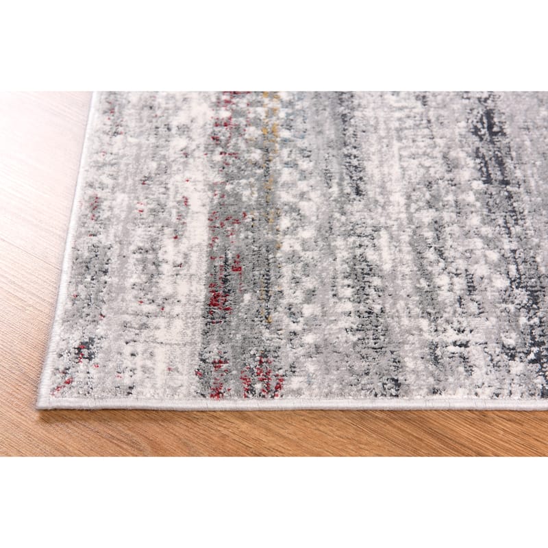 Christian Abstract Striped Area Rug