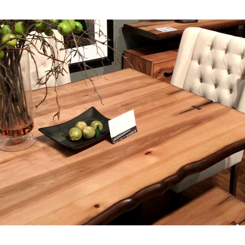 Handcrafted Live Edge Design Dining Collection