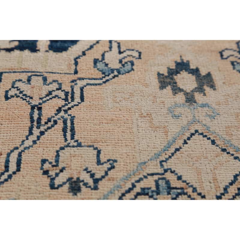 Vegetable Dye Ziegler Oriental Runner Rug Handmade Wool Carpet - 3'2"x 13'3"