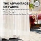 preview thumbnail 12 of 14, Deconovo Tab Top Waterproof Outdoor Sheer Curtains for Patio 2 Panels
