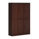 preview thumbnail 16 of 24, Palace Imports Premium 100% Solid European Oak Hardwood Modular Dining Room Cabinet with Shaker Doors - 48" Wide, 71.5" Tall