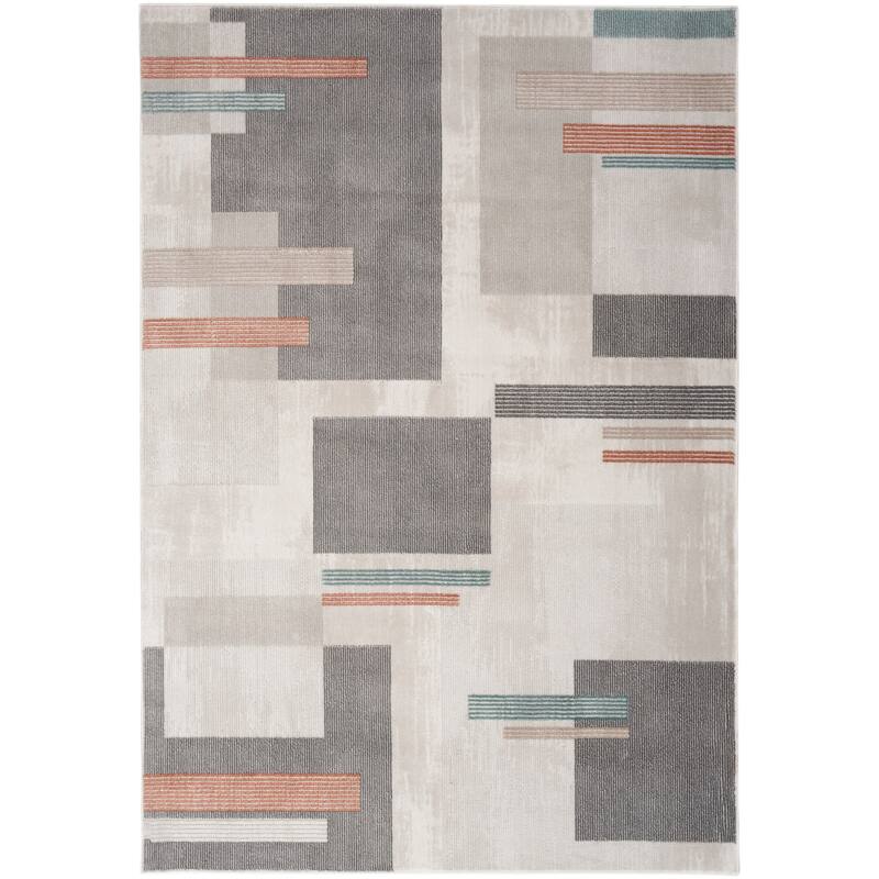 Nourison Thalia Modern Geometric Area Rug