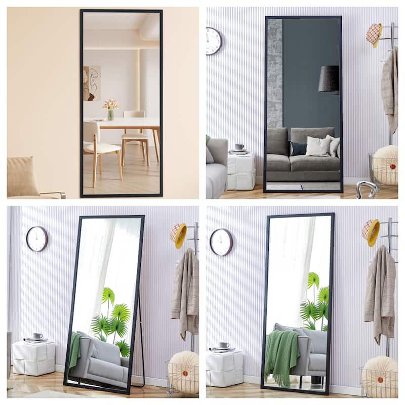 71" Wood Frame Full Length Mirror,Dressing Mirror