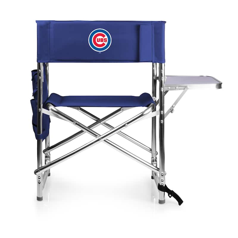 'MLB' National League Aluminum Sports Chair - Chicago Cubs- Navy
