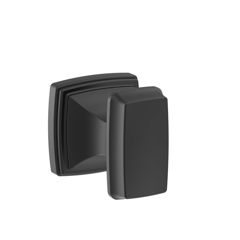 Amerock Revitalize Single Robe Hook - Matte Black
