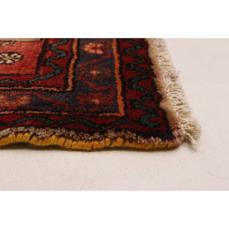 ECARPETGALLERY Hand-knotted Andelz Brown Wool Rug - 3'2 x 6'2