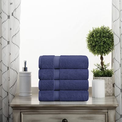 Superior Egyptian Cotton Pile Heavyweight Hand Towel Set of 4
