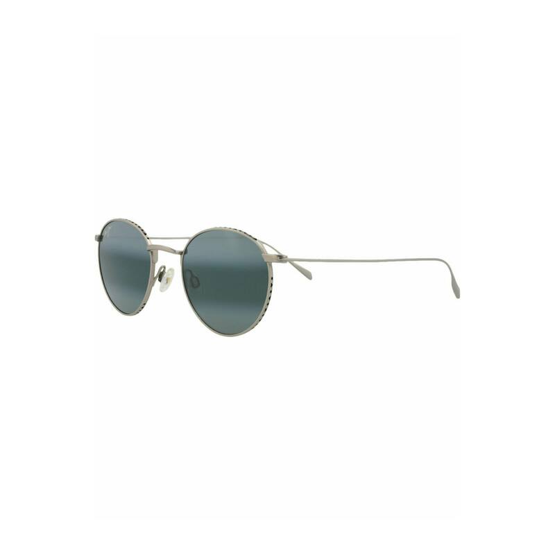 Maui Jim Round-Frame Titanium Sunglasses