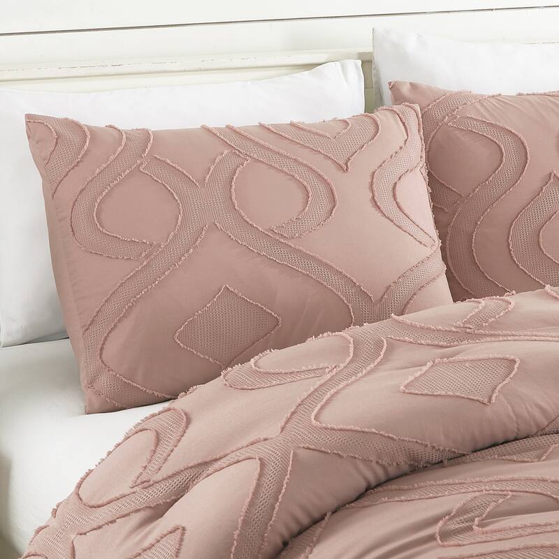 Wellco Inara Bedding Comforter Set Bed In A Bag ,7 Pieces