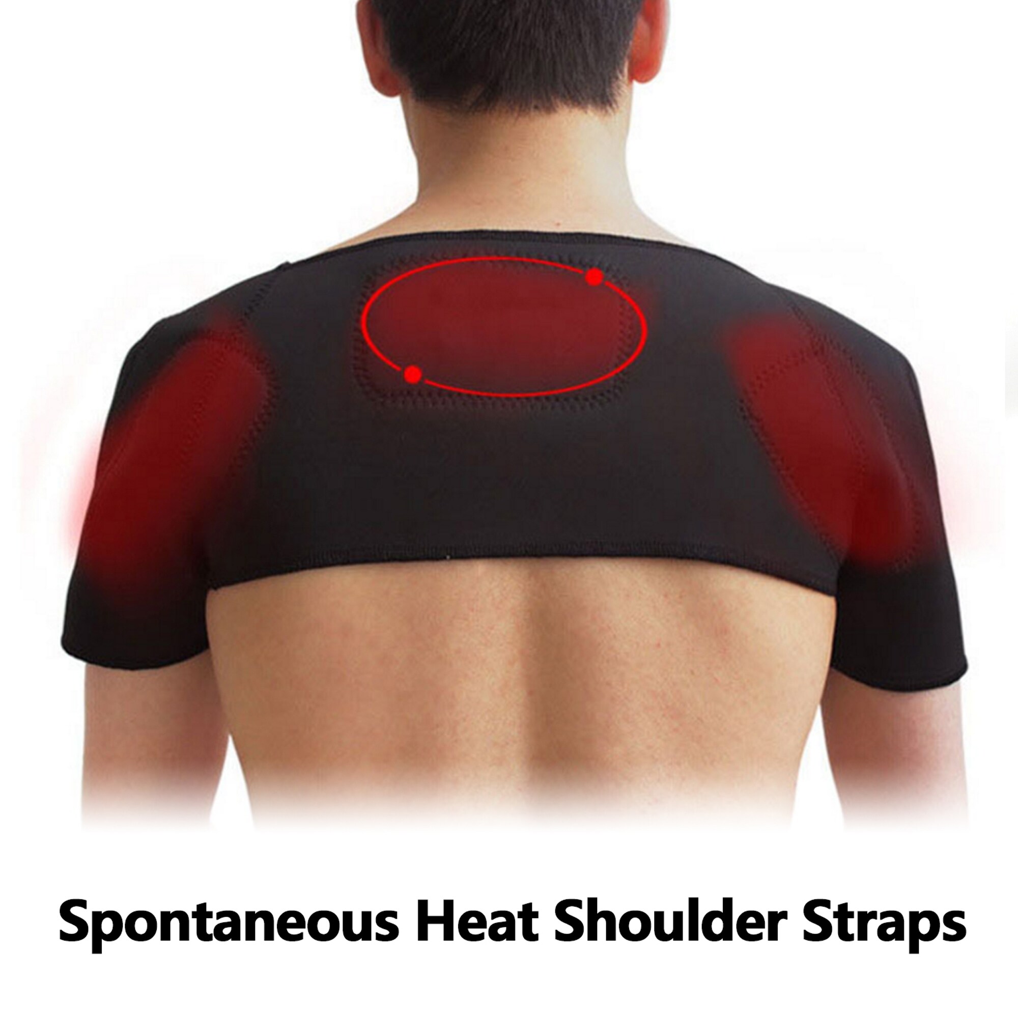Shop Shoulder Support Adjustable Shoulder Wrap Belt Band Gym Sport