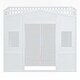 preview thumbnail 32 of 35, House Loft Bed With Ladder and Wardrobe