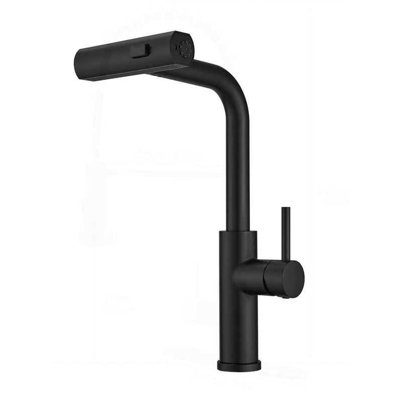 Versatile Kitchen Sink Faucet with Pull Out Sprayer