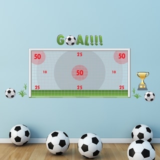 Walplus Wall Sticker Decal Wall Art Let's Play Football Themed Art