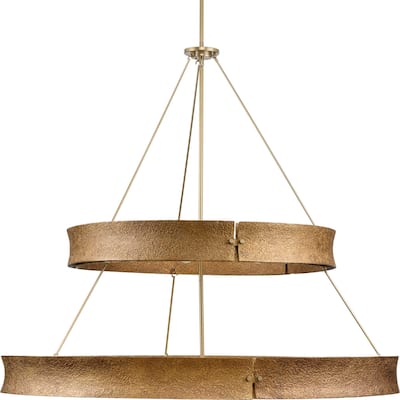 Progress Lighting P400377 Lusail 13 Light 48" Wide Ring Chandelier