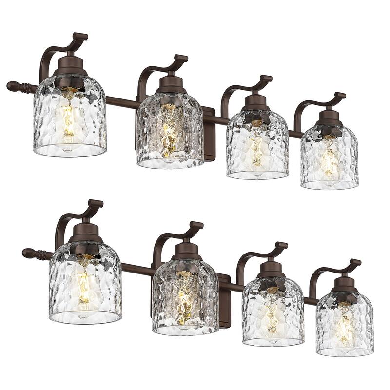 Modern 3/4-Light Bathroom Vanity Light