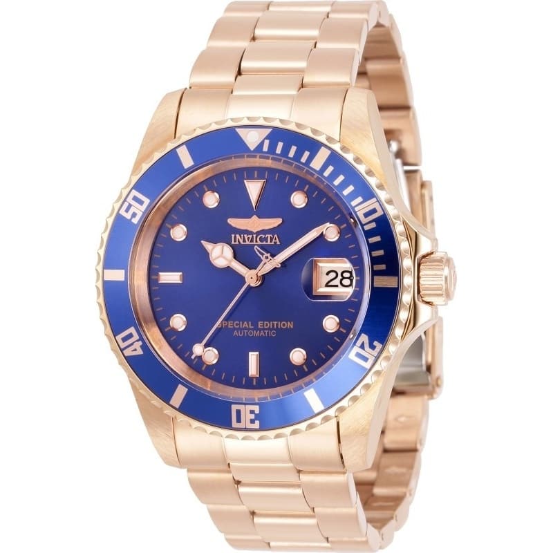 Invicta Men's 30601 Pro Diver Automatic NH35A Metal Dial Watch - Blue