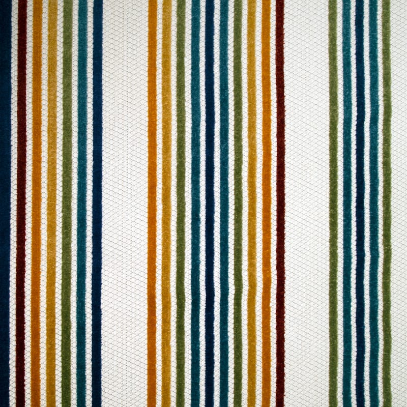 Leick Home 595009 Blithe Colorful Line Indoor Outdoor Area Rug Runner 2'x8'