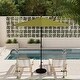 preview thumbnail 91 of 143, North Bend 9-foot Round Auto-tilt, Bronze Finish, Sunbrella Patio Umbrella by Havenside Home Macaw