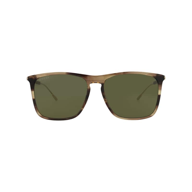 Gucci Square-Frame Recycled Acetate Sunglasses