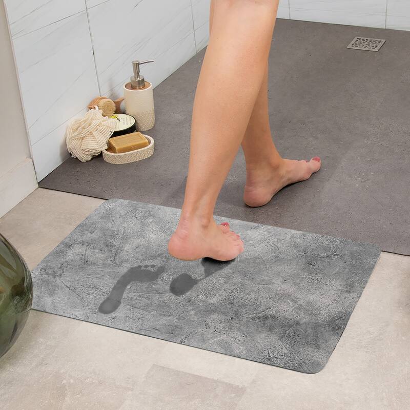 Decorative Bath Mat 24x18 Ultra Absorbent Quick Dry Rug