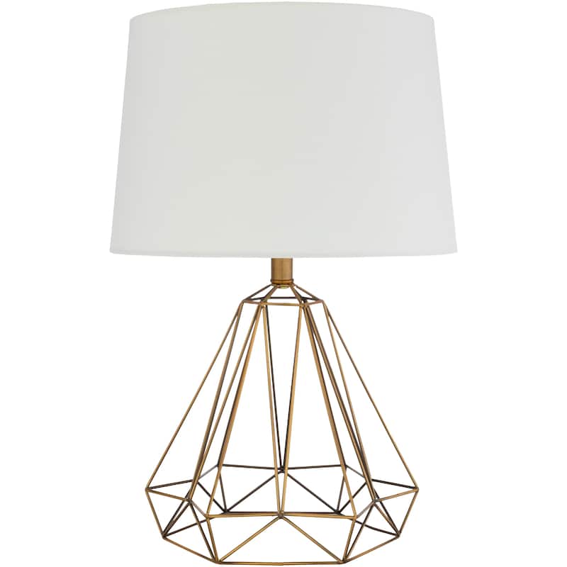 Dalla Brass Modern Table Lamp - 24" H