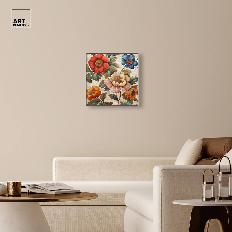 Golden Gardenia II Canvas by Art Remedy