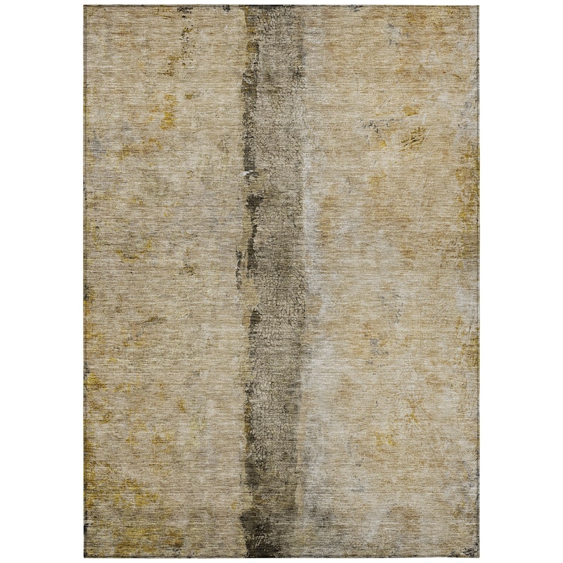 Machine Washable Indoor/ Outdoor Chantille Modern Contemporary Rug