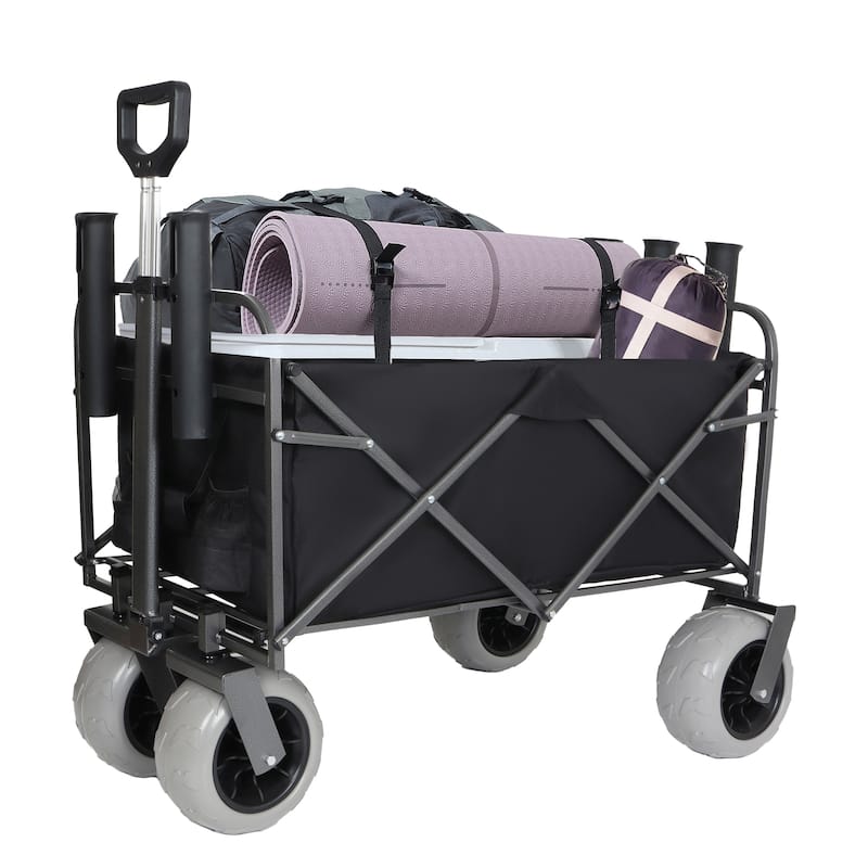 Fishing Cart with Rod Holders