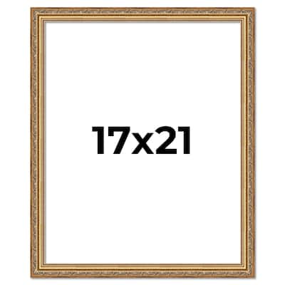 17x21 Frame Red Solid Wood Picture Frame Width 1.75 Inches | Interior Frame Depth 1 13/16 Inches
