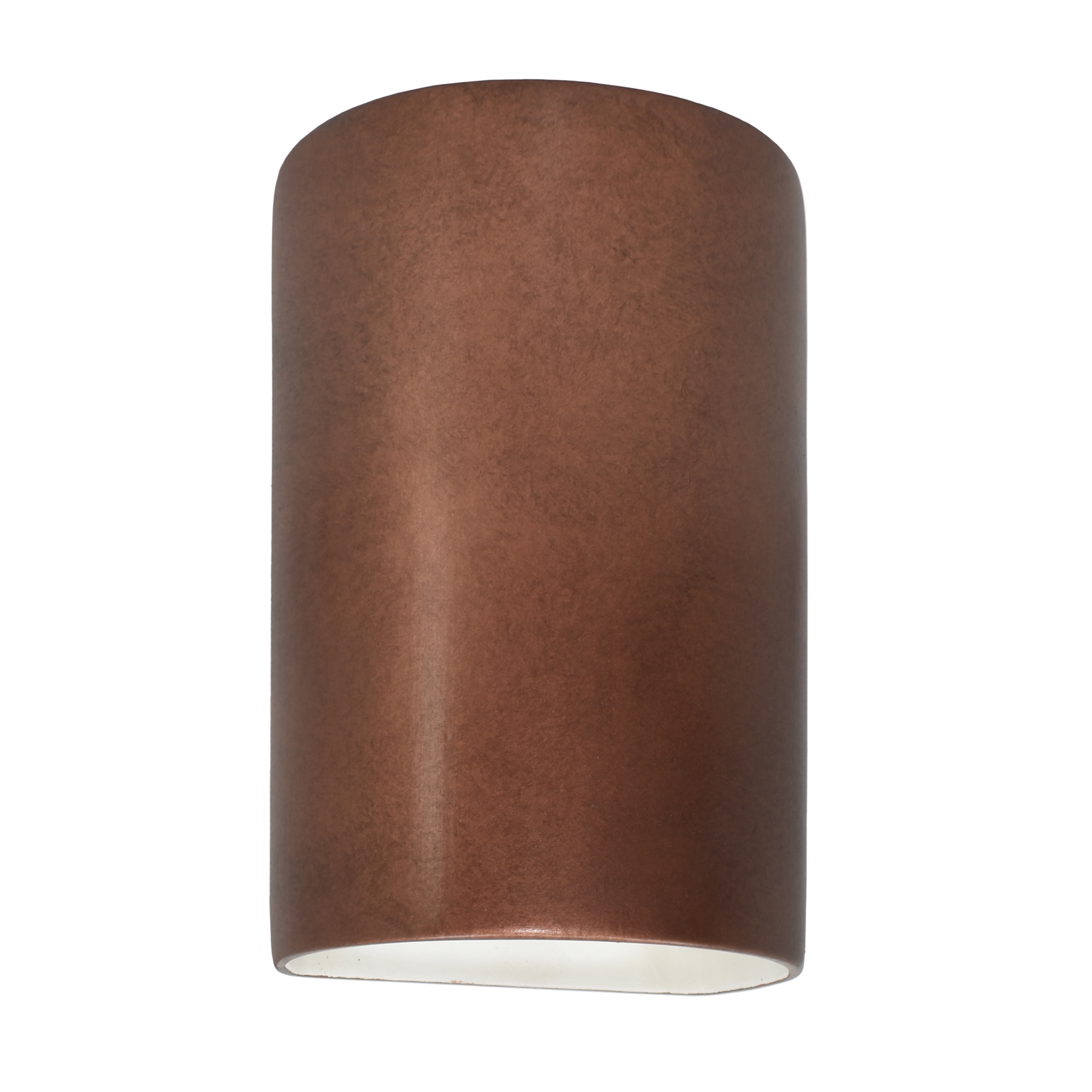 Justice Design Ambiance - Small Cylinder Wall Sconce - Closed Top - Replaceable Bulb