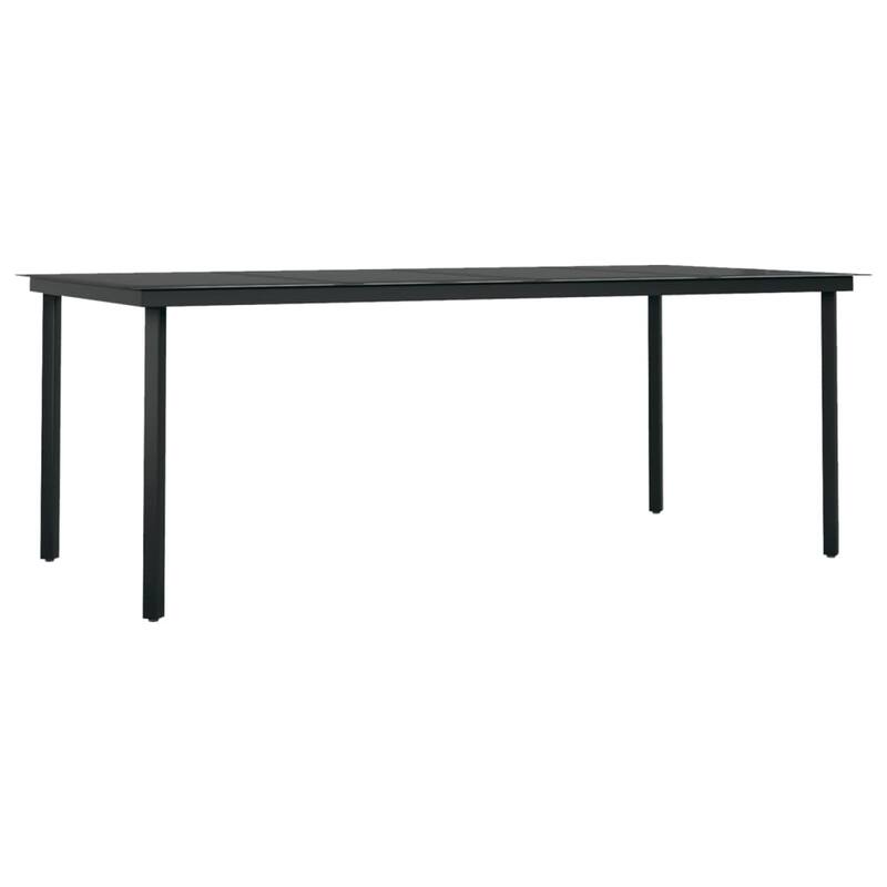 vidaXL Patio Dining Set 3/5/7 Piece Multi Colors 31.5"/55.1" Table Length