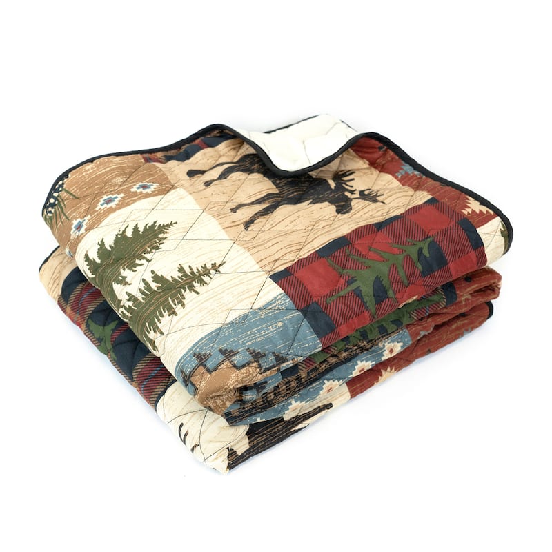 Your Lifestyle by Donna Sharp Woodland Patch Throw