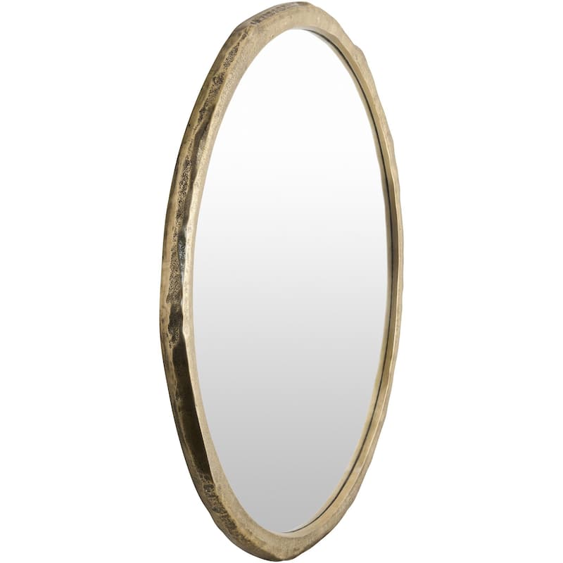 Livabliss Arenas Modern Accent Mirror - 34"H x 34"W x 1"D