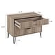 preview thumbnail 38 of 125, Manhattan Comfort 2-Piece Dumbo Modern Multi Drawer Dresser Set