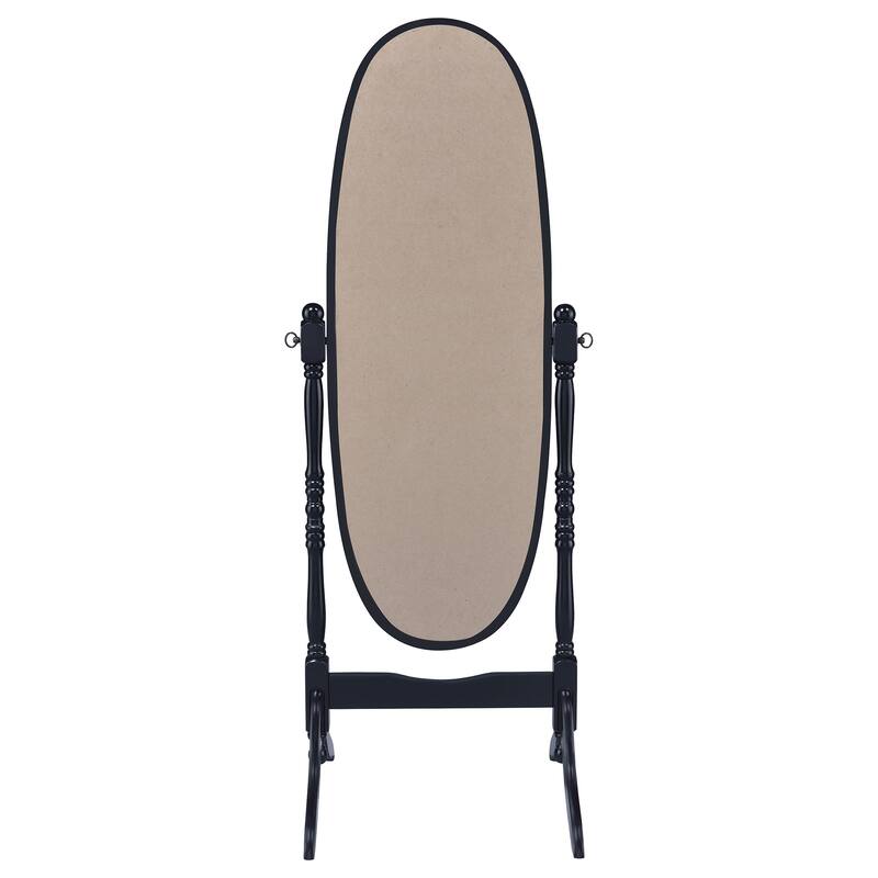 Foyet Wood Adjustable Full Length Cheval Mirror