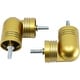 preview thumbnail 21 of 40, MERIVILLE Hinged Elbow Connector - Designed for Bay Window Curtain Rods or Corner Drapery Rods up to 1-inch Diameter