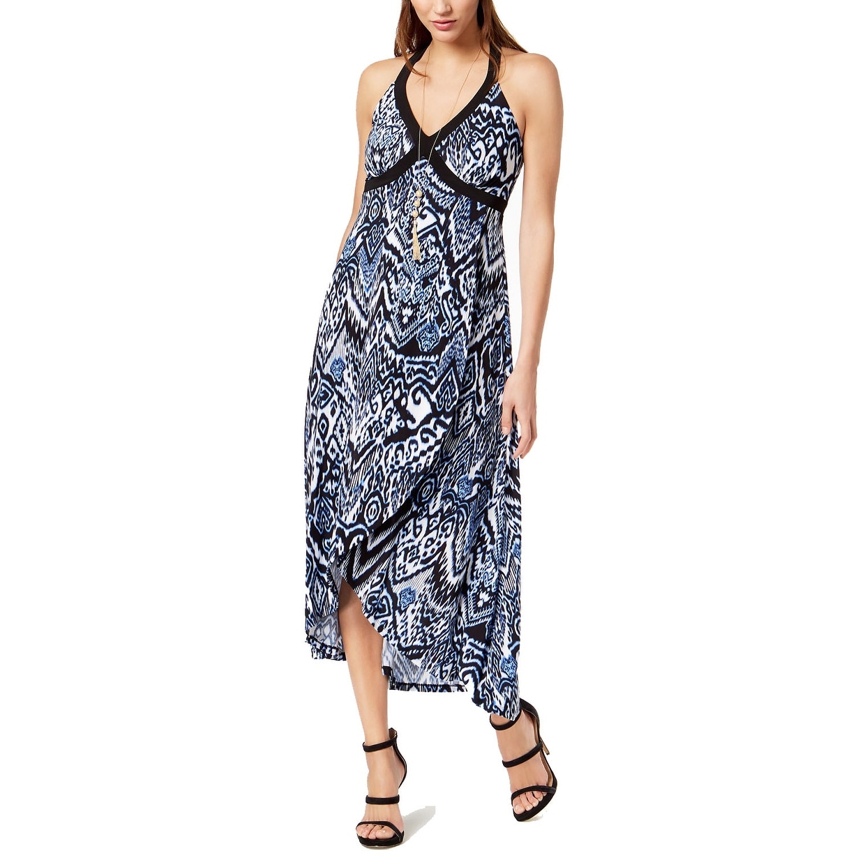 women's faux wrap dress