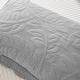 preview thumbnail 40 of 39, MarCielo 2-Piece 100% Cotton Embroidered Quilted Pillow Shams