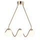 preview thumbnail 5 of 12, Willow 20 Inch Modern Glass Globe Pendant Chandelier 3-Light