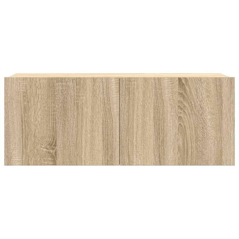 vidaXL TV Cabinet Set Set of 5 Sonoma Oak Engineered Wood TV Cabinet Set - 11.8 x 12.0 x 35.4 in