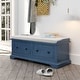 preview thumbnail 8 of 18, Merax Wood Storage Bench with 2 Storage Drawers, Fully Assembled