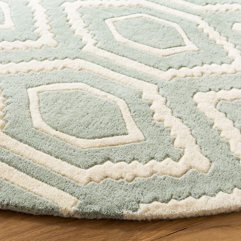 SAFAVIEH Handmade Chatham Altrud Moroccan Modern Wool Rug