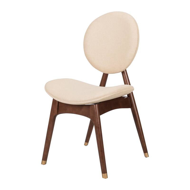 Christopher Knight Home - Nomi Modern Upholstered Indoor Dining Chair with Curved Back Support