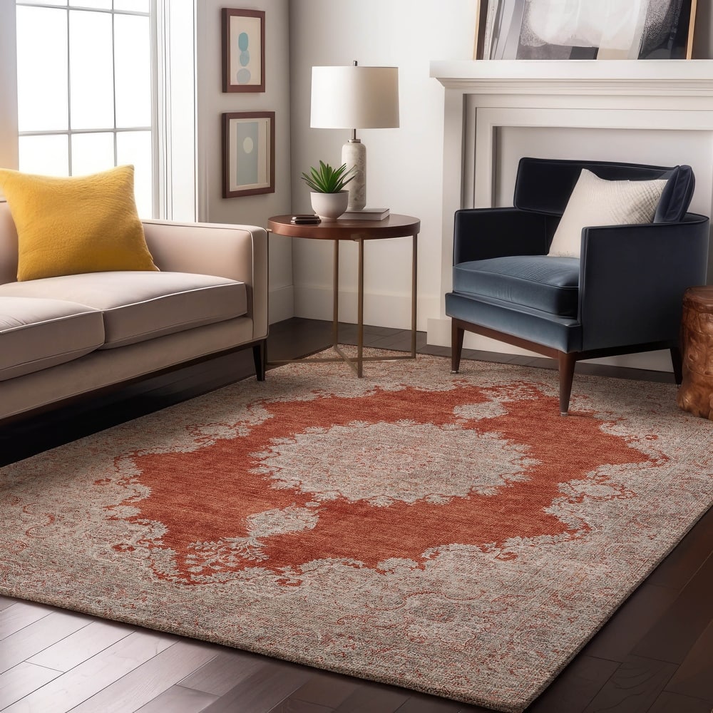 Premium Washable Super Soft Vintage Traditional Mayfield Rug