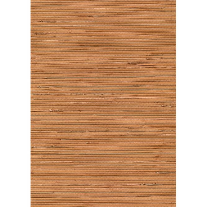 Honoka Peach Grasscloth Wallpaper - 36in x 288in x 12.025in